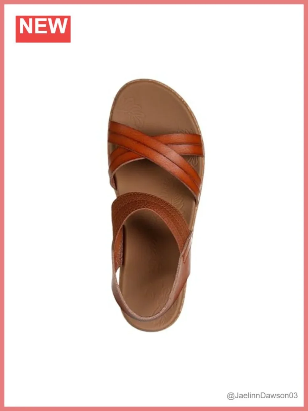 Women's Skechers Brystol Wedge Sandals with Luxe Foam Footbed and 3-Inch Heel